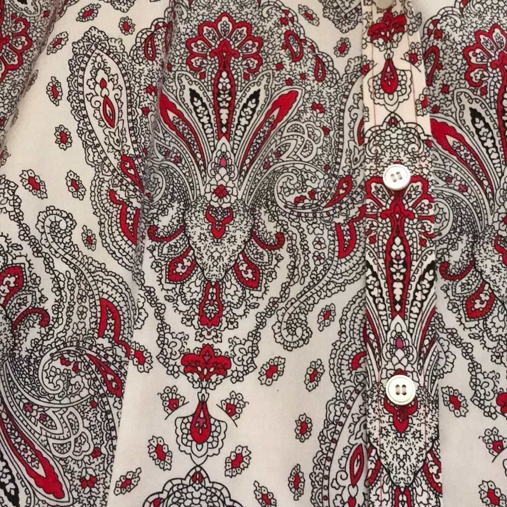 Talbots Wrinkle Resistant Button-Down Blouse - image 6